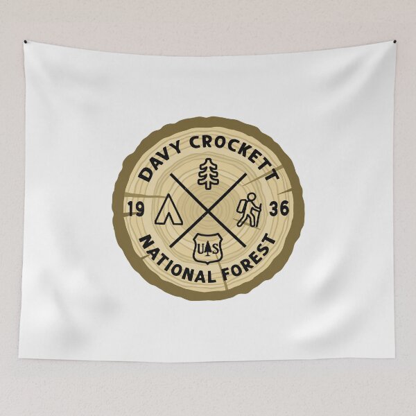 Item preview, Davy Crockett National Forest Log Slice designed and sold by VanyaKar.