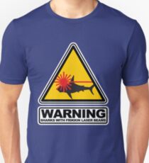 Sharks with Frikkin Laser Beams Slim Fit T-Shirt