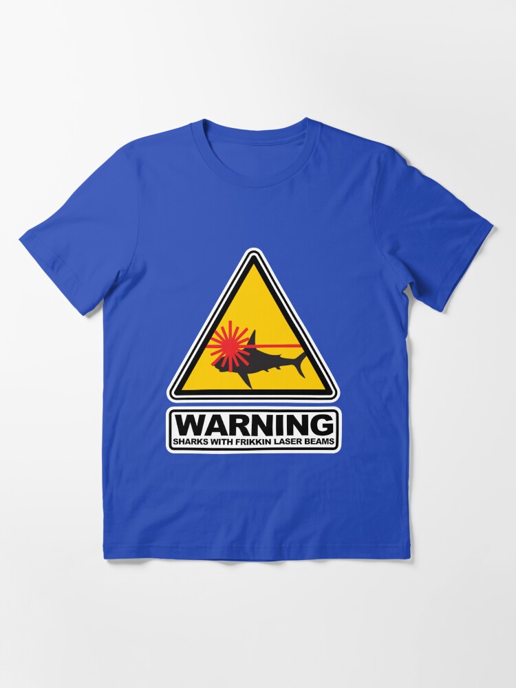 Thumbnail 3 of 7, Essential T-Shirt, Sharks with Frikkin Laser Beams designed and sold by McPod.
