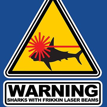 Artwork thumbnail, Sharks with Frikkin Laser Beams by McPod