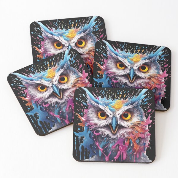 Item preview, Face Owl splash designed and sold by Buyfastcart.