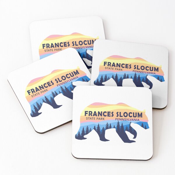 Item preview, Frances Slocum State Park Sunset Bear Logo designed and sold by VanyaKar.