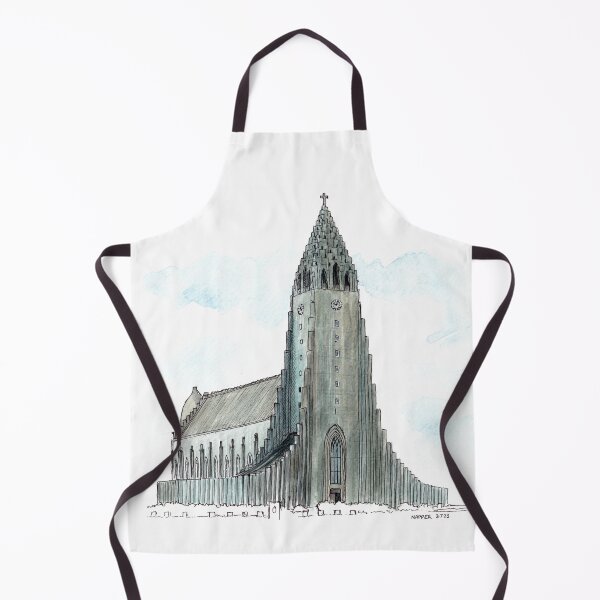 Item preview, Hallgrimskirkja Watercolour designed and sold by Tom Napper Design.