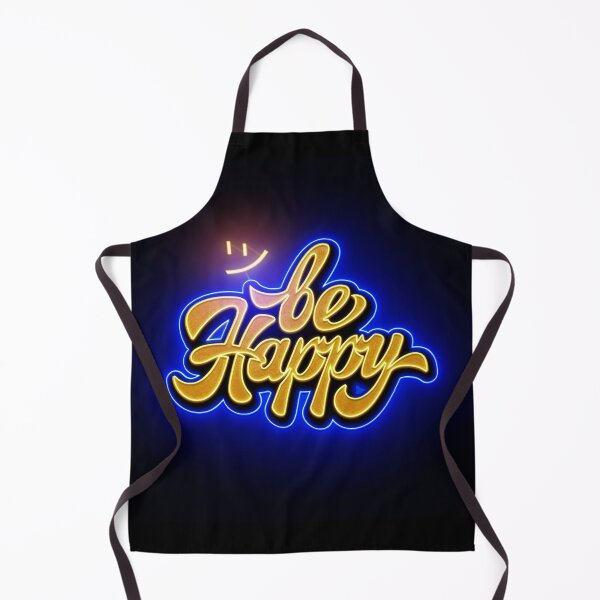 Item preview, Neon Graphic Design: Be Happy designed and sold by HIKARI Creations.