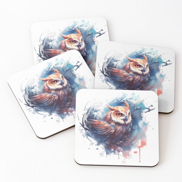 Item preview, eagle owl designed and sold by Tee Studio.