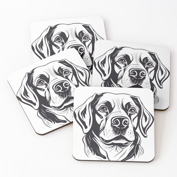 Item preview, Head Over Paws For Dogs Cute Pup Portraits For Dog Lovers designed and sold by Sandydesign.