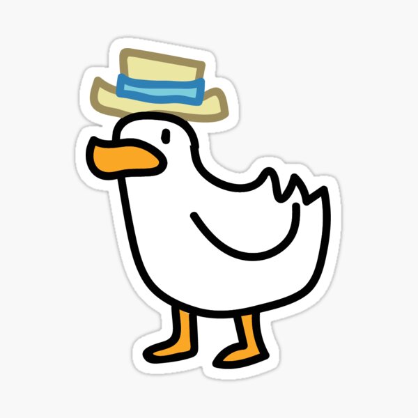 Vista previa del artículo con la obra «pato en forma de amigo», diseñado y vendido por TeaBag114.