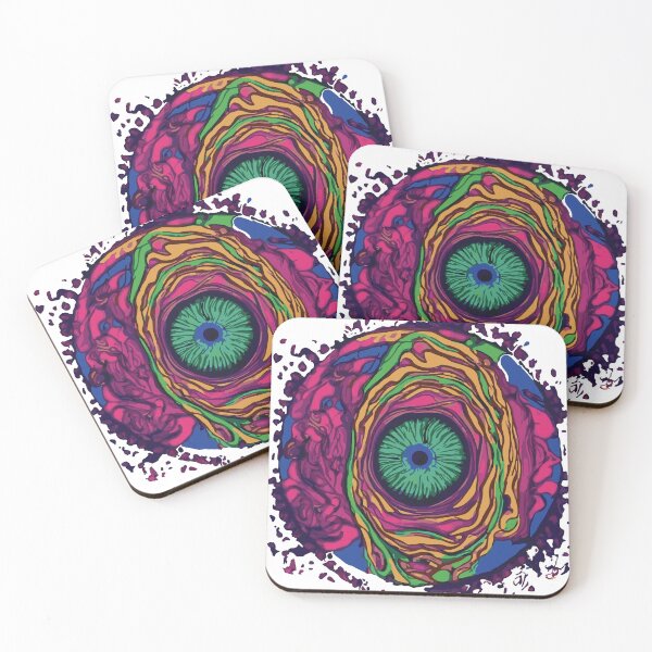 Artikelvorschau, Psychedelisches Auge entworfen und verkauft von mesoliom.