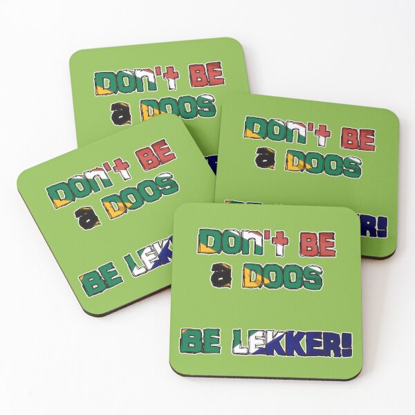 Item preview, Don't be a doos. Be lekker! designed and sold by SolidEarthArt.