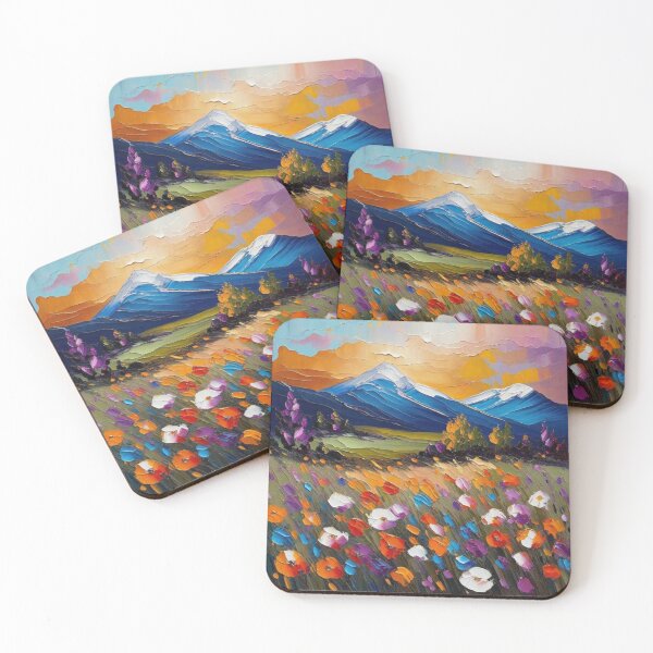 Item preview, Flowers and Mountains designed and sold by kultomatic.
