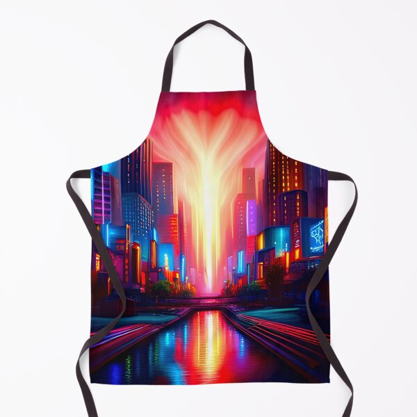 Item preview, Cyber City Canal designed and sold by Ink Art Design.