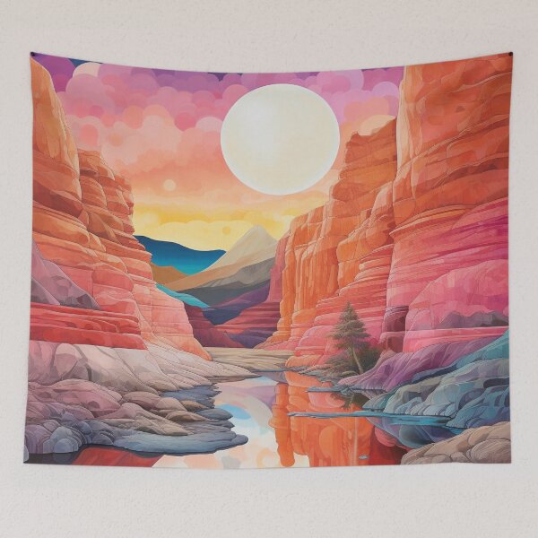 Item preview, Canyon, landscape, sunrise designed and sold by Lynnchabot.