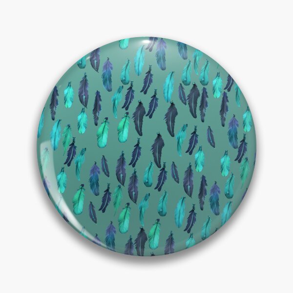 Item preview, Boho Feathers Pattern Random Bohemian Style Feathers Pattern 8 of 8 designed and sold by Beachy.