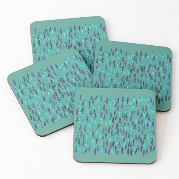Item preview, Boho Feathers Pattern Random Bohemian Style Feathers Pattern 8 of 8 designed and sold by Beachy.