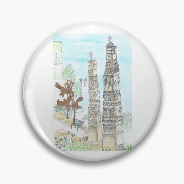 Item preview, Burnsville Heart of the City Obelisks, by Ame's Performing Arts Center  designed and sold by Robin Kutz.