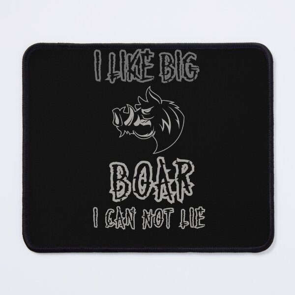 Item preview, I Like Big Boar - Funny Hunting Season designed and sold by AnimalLover4eva.