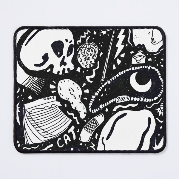Item preview, Scratch doodles designed and sold by Cat Byrd.