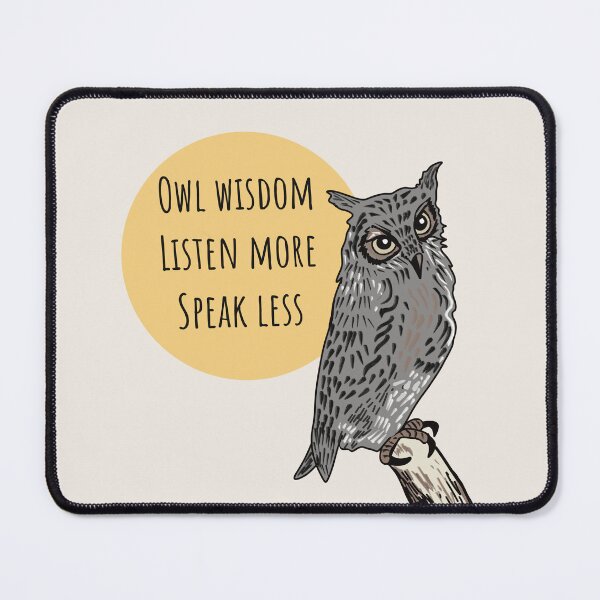 Item preview, Owl Wisdom designed and sold by Janpaints22.