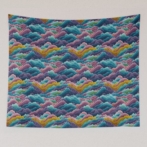 Item preview, Vibrant Clouds designed and sold by Islandadora.