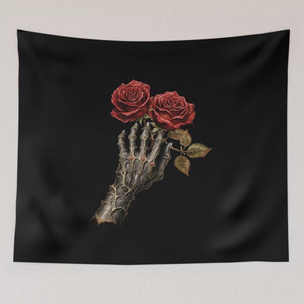 Item preview, Gothic skeleton hand rose designed and sold by Mateusz Majcherek.