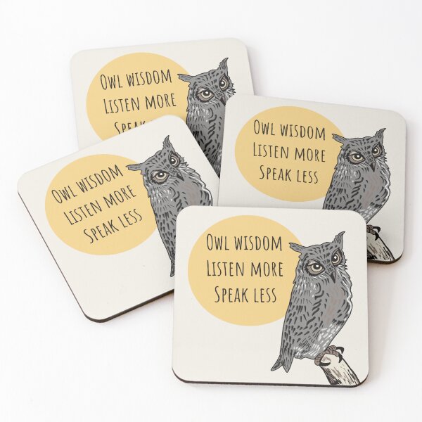 Item preview, Owl Wisdom designed and sold by Janpaints22.