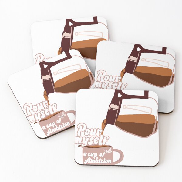 Item preview, Pour Myself a Cup of Ambition - Dolly Parton - 9 to 5 Sticker  designed and sold by LotfiIdriss.