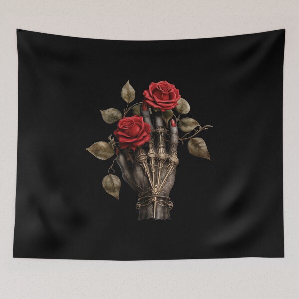 Item preview, Gothic skeleton hand rose designed and sold by Mateusz Majcherek.
