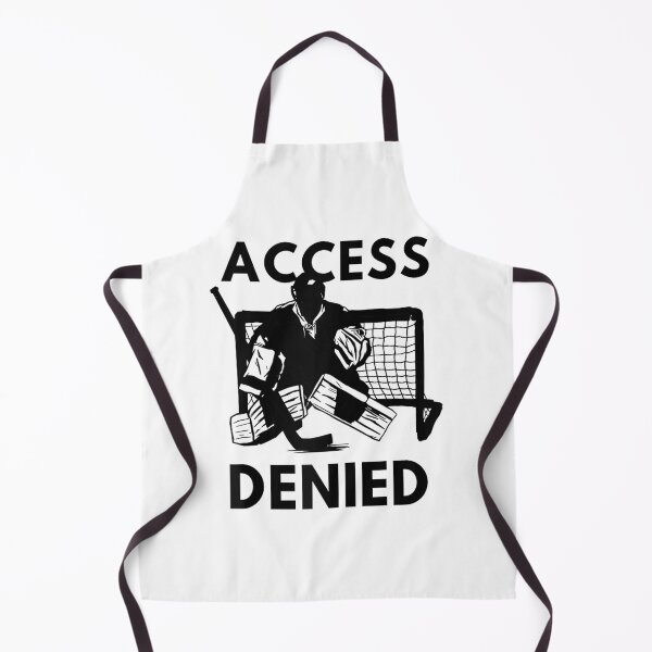 Item preview, Access Denied Hockey Goalie Raglan   designed and sold by RandolphRVogel.