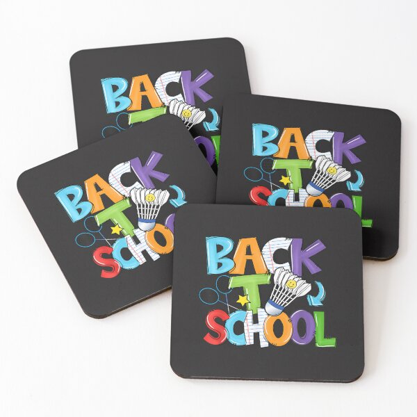 Item preview, Back To School Badminton Players Funny First Day Of School  designed and sold by RandolphRVogel.