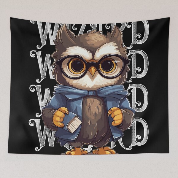 Artikelvorschau, Zauberer Niedliche Kawaii Nachteule Potterhead entworfen und verkauft von LOT7Clothing.
