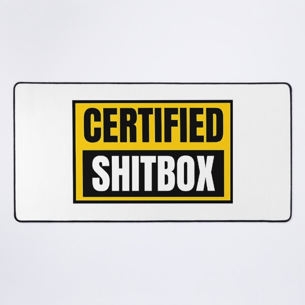 Item preview, Certified Shitbox Car Bumper designed and sold by Jason-Wells.