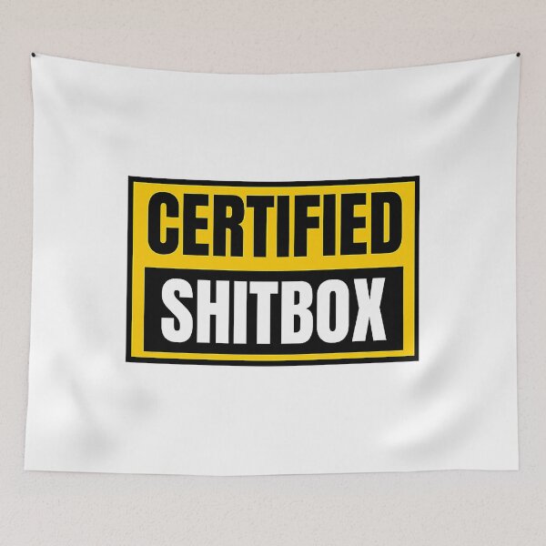Item preview, Certified Shitbox Car Bumper designed and sold by Jason-Wells.