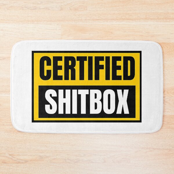 Item preview, Certified Shitbox Car Bumper designed and sold by Jason-Wells.