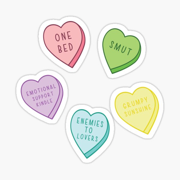 Creative Converting Stickers, Candy Hearts