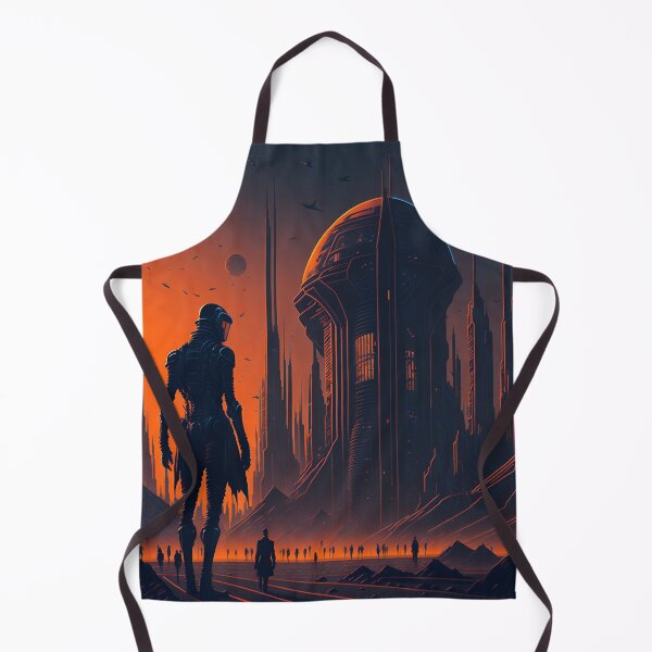 Item preview, Neo Noir Sci-fi city on the mars designed and sold by Matthew Nikolaj.