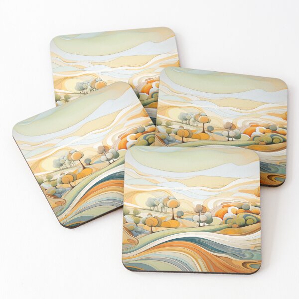 Item preview, Flowing Hills designed and sold by Mythic Legends Digital.