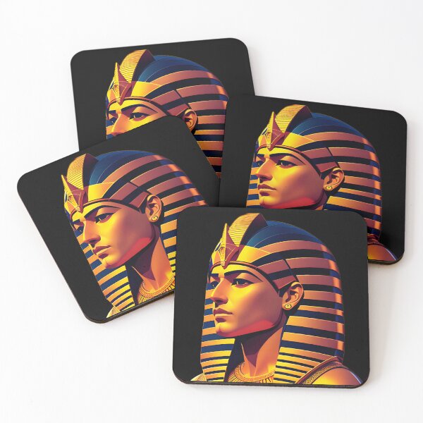 Item preview, a close up of a statue of an egyptian woman designed and sold by Enga6.