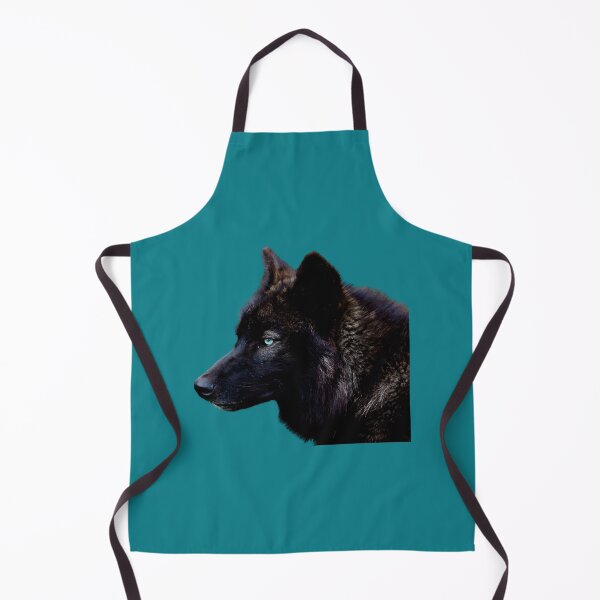 Item preview, Black wolf with blue eyes designed and sold by TarynThai.