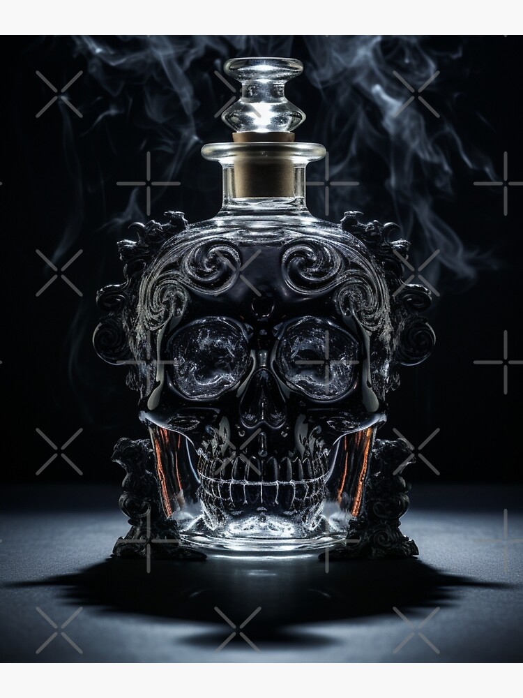 Alchemy gothic skeleton skull perfume smoke Postcard for Sale by Mateusz  Majcherek | Redbubble