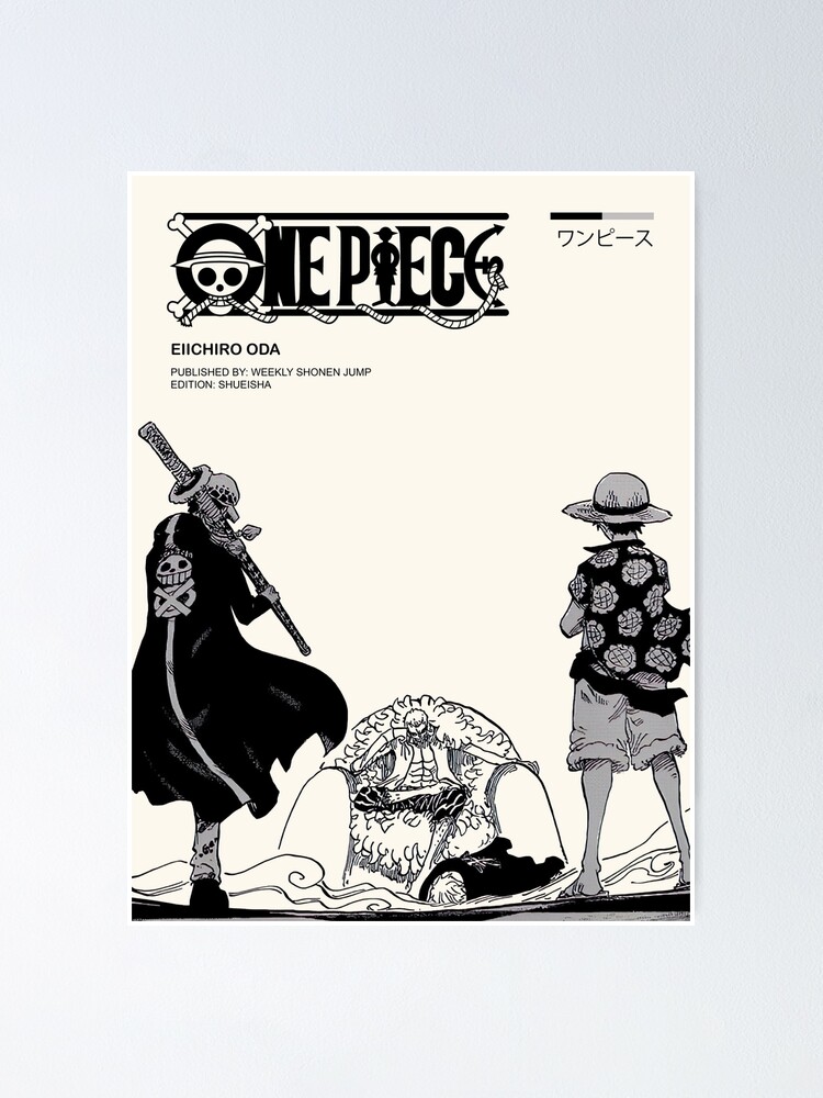 One Piece Poster manga style - DRESROSA (1) Poster by Softers