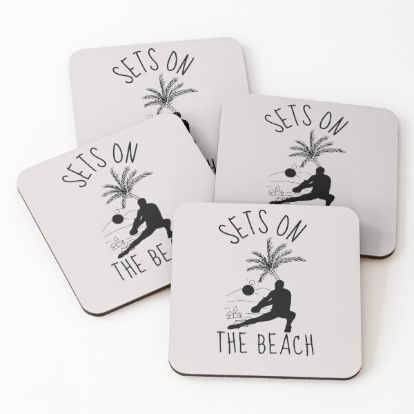 Item preview,   Sets On The Beach  ,    Volleyball Pun    - Funny Volleyball Player Quotee designed and sold by unique things.