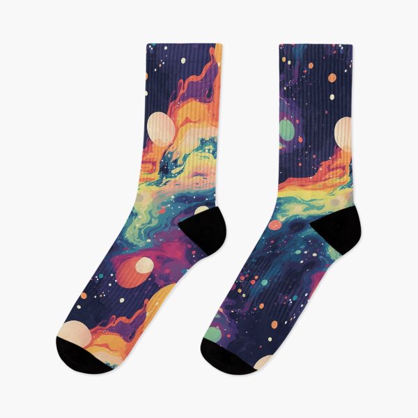 Item preview, Space to Breathe Pattern 4, so many planets spinning in an oil spill in outer space, hold me Harry, till the heat death of the universe. Astronomy, science, and love. designed and sold by FoxRobinRabbit.