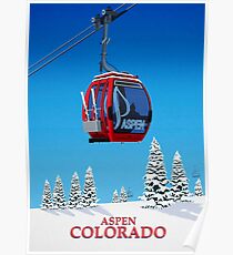 Aspen Ski Resort Poster