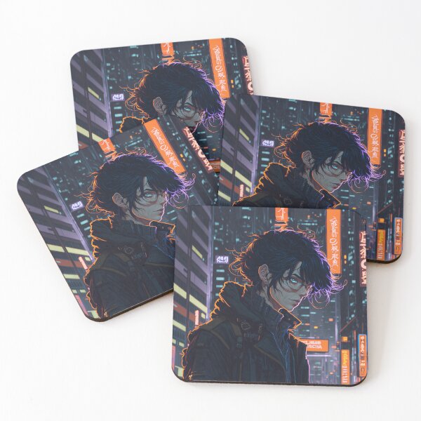 Item preview, Science Fiction girl in the neo noir city designed and sold by Matthew Nikolaj.