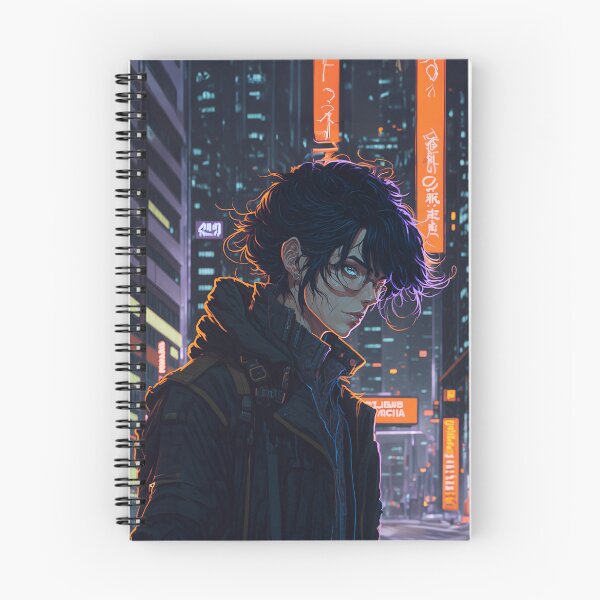 Item preview, Science Fiction girl in the neo noir city designed and sold by Matthew Nikolaj.