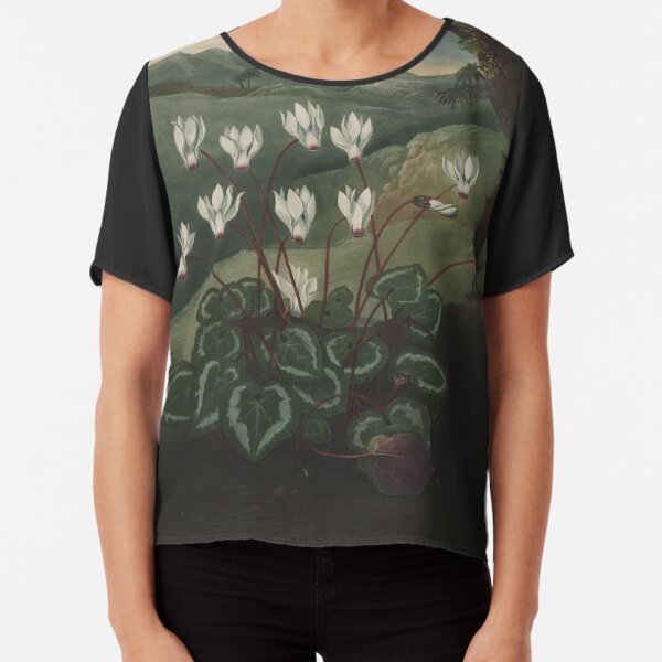 Pether, Abraham (1756-1812) - The Temple of Flora 1807 - Persian Cyclamen Chiffon Top