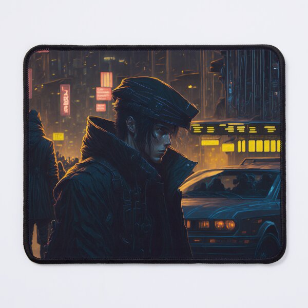 Item preview, Science Fiction Men in the neo noir city designed and sold by Matthew Nikolaj.