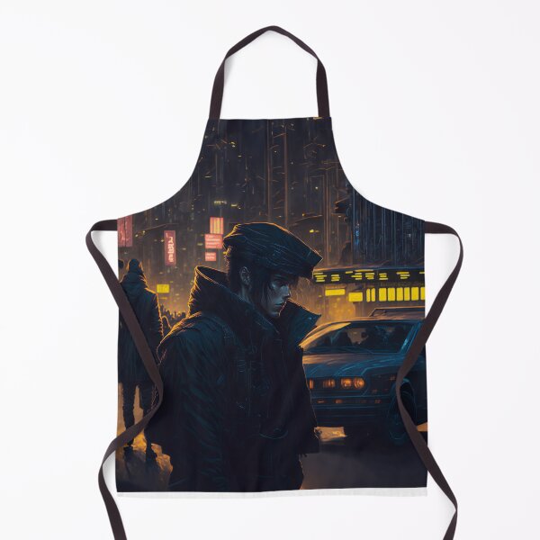 Item preview, Science Fiction Men in the neo noir city designed and sold by Matthew Nikolaj.