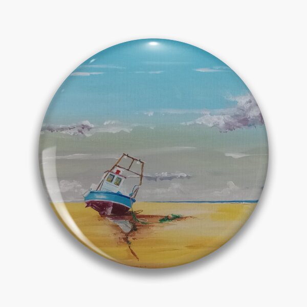Item preview, Boat on the sand waiting for the tide designed and sold by Justin Turney Art.