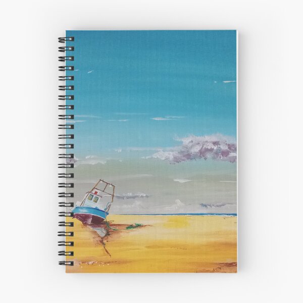 Item preview, Boat on the sand waiting for the tide designed and sold by Justin Turney Art.